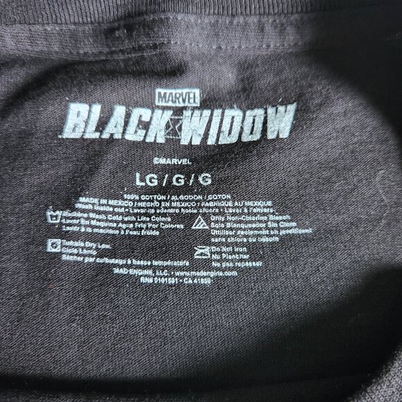 Marvel Avengers Taskmaster Graphic T Shirt Mens LG Black 100% Cotton - Picture 5 of 9